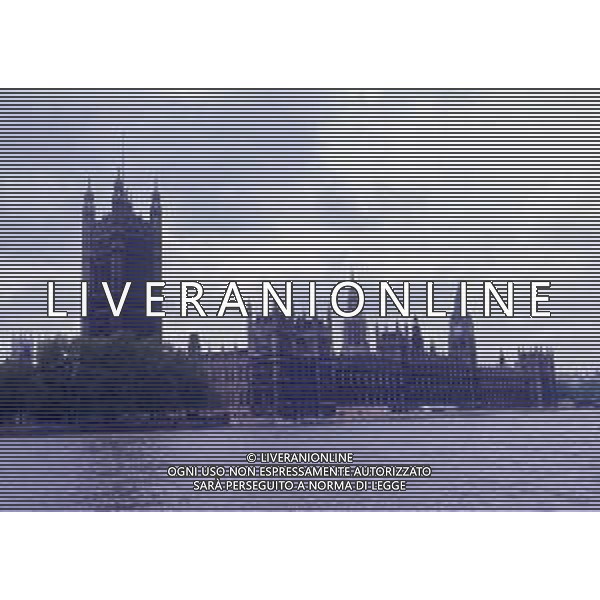 1970 LONDRA IL PALAZZO DEL PARLAMENTO E IL BIG BEN FOTO CARLO LORENZINI-AG ALDO LIVERANI SAS 