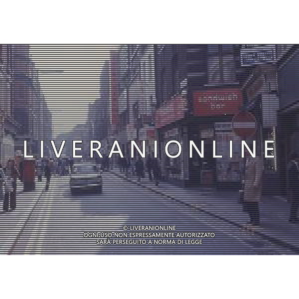 1970 LONDRA QUARTIERE SOHO FOTO CARLO LORENZINI-AG ALDO LIVERANI SAS 