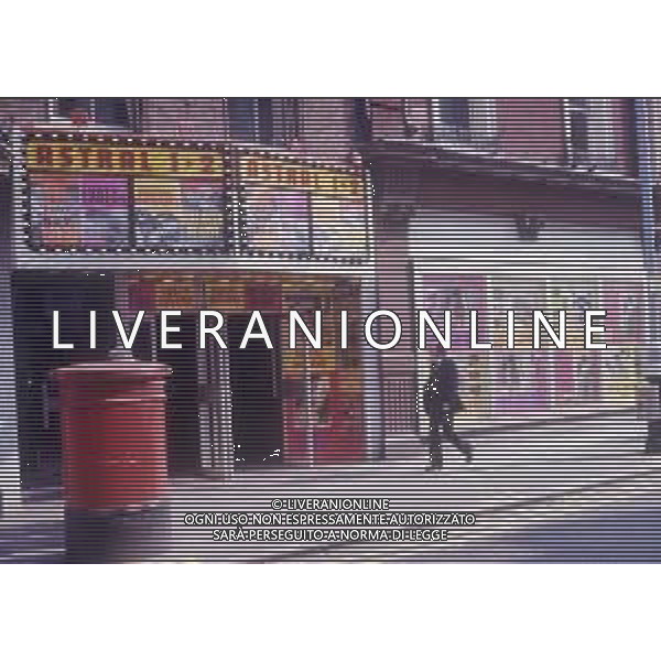 1970 LONDRA QUARTIERE SOHO FOTO CARLO LORENZINI-AG ALDO LIVERANI SAS 