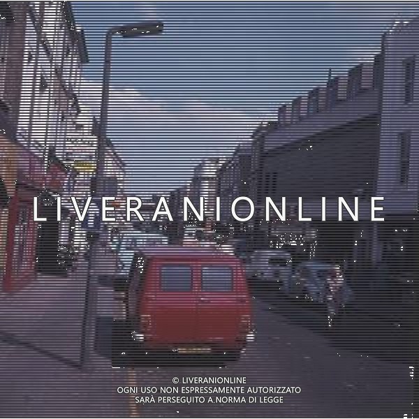 1970 LONDRA QUARTIERE PORTOBELLO FOTO CARLO LORENZINI-AG ALDO LIVERANI SAS  