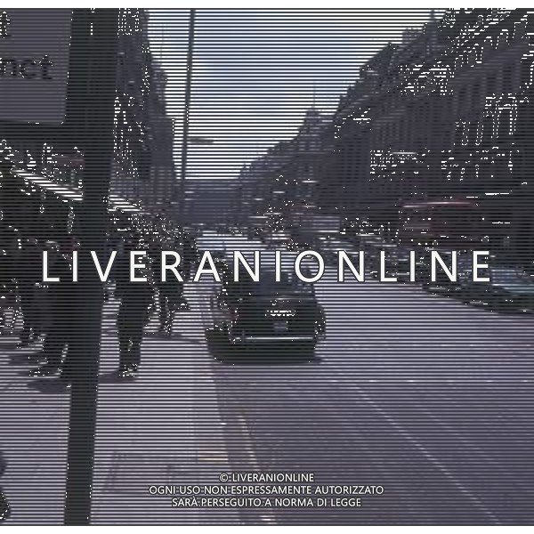 1970 LONDRA REGENT STREET FOTO CARLO LORENZINI-AG ALDO LIVERANI SAS  