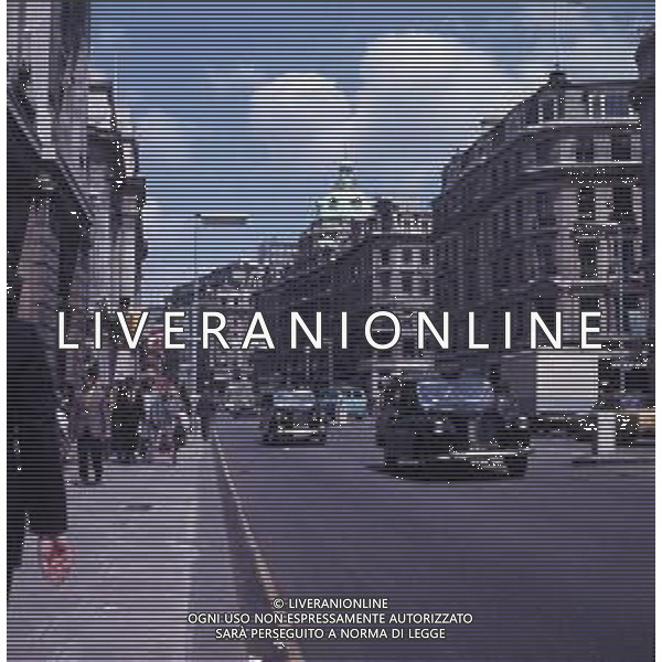1970 LONDRA REGENT STREET FOTO CARLO LORENZINI-AG ALDO LIVERANI SAS  