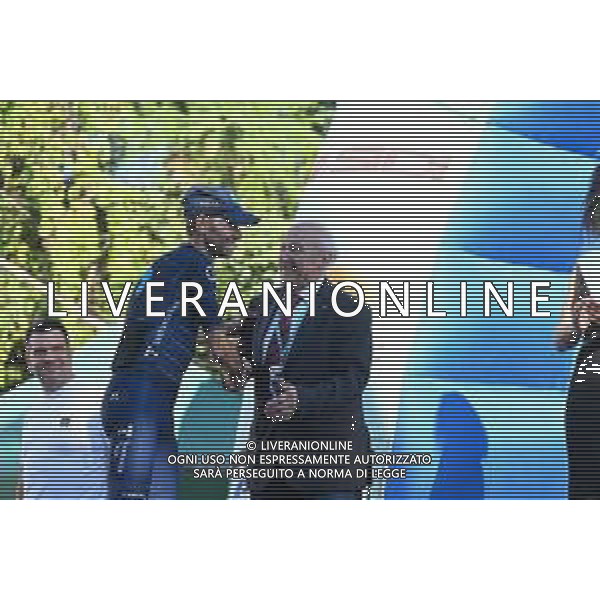 01-10-2022 Giro Dell\'emilia; 2022, Movistar; Valverde, Alejandro; Amici, Adriano; Bologna - San Luca; FOTO STEFANO SIROTTI-AG ALDO LIVERANI SAS