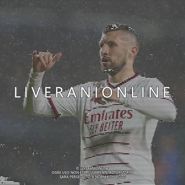 EMPOLI - MILAN Campionato di calcio Serie A Tim 01/10/2022 - nella foto: esultanza Ante Rebic(a.c. Milan)dopo il goal ©Claudio Zamagni/Agenzia Aldo Liverani s.a.s. /AGENZIA ALDO LIVERANI SAS