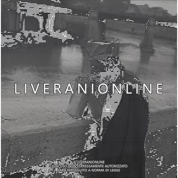 1948 ROMA MENSA DEI POVERI SUL TEVERE FOTO VESPIASINI SANDRO-AG ALDO LIVERANI SAS