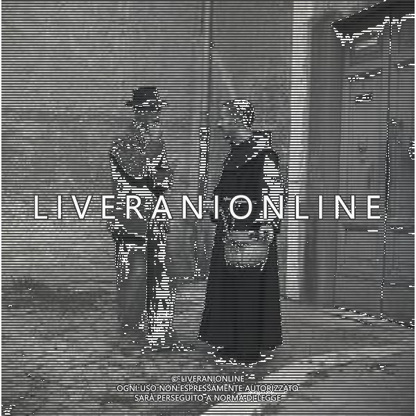 1948 ROMA MENSA DEI POVERI SUL TEVERE FOTO VESPIASINI SANDRO-AG ALDO LIVERANI SAS