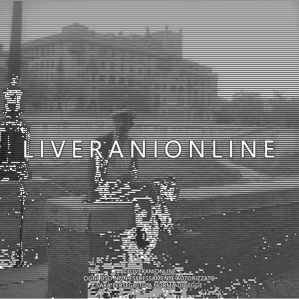 1948 ROMA MENSA DEI POVERI SUL TEVERE FOTO VESPIASINI SANDRO-AG ALDO LIVERANI SAS