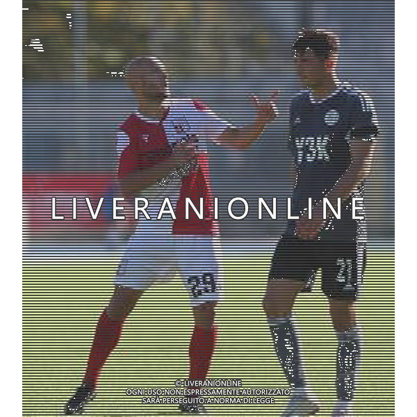 LEGA PRO - RIMINI vs ALESSANDRIA Campionato di calcio Serie C girone B 02/10/2022 - nella foto: esultanza Santini(Rimini fc)dopo il goal Santini(Rimini fc) ©Claudio Zamagni/Agenzia Aldo Liverani s.a.s.