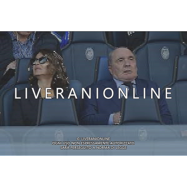 © TVRG Rocco Commisso presidente Fiorentina in tribuna con la moglie Catherine Atalanta vs Fiorentina Bergamo 02-10-2022 Gewiss Stadium - Stadio Atleti Azzurri d\'Italia Campionato Serie A TIM - 8a giornata foto Roberto Garavaglia/ag. Aldo Liverani sas/AGENZIA ALDO LIVERANI SAS