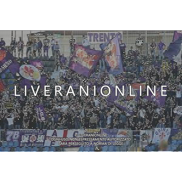 © TVRG tifosi Fiorentina Atalanta vs Fiorentina Bergamo 02-10-2022 Gewiss Stadium - Stadio Atleti Azzurri d\'Italia Campionato Serie A TIM - 8a giornata foto Roberto Garavaglia/ag. Aldo Liverani sas/AGENZIA ALDO LIVERANI SAS