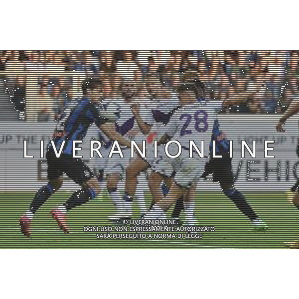 © TVRG Lucas Martinez Quarta (Fiorentina) occasione da gol Atalanta vs Fiorentina Bergamo 02-10-2022 Gewiss Stadium - Stadio Atleti Azzurri d\'Italia Campionato Serie A TIM - 8a giornata foto Roberto Garavaglia/ag. Aldo Liverani sas