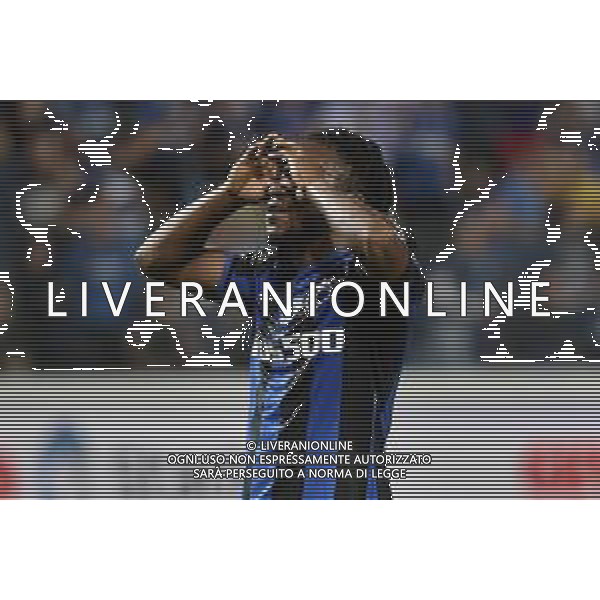 © TVRG Ademola Lookman (Atalanta) esulta dopo il gol dell\'1 a 0 Atalanta vs Fiorentina Bergamo 02-10-2022 Gewiss Stadium - Stadio Atleti Azzurri d\'Italia Campionato Serie A TIM - 8a giornata foto Roberto Garavaglia/ag. Aldo Liverani sas
