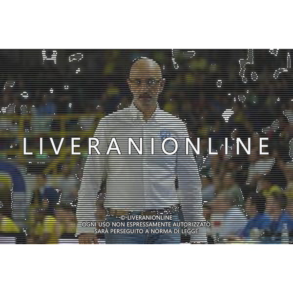 Francesco Vitucci head coach of Happy Casa Brindisi during the match between Tezenis Verona and Happy Casa Brindisi valid for the Italian A1 basketball championship on October 2, 2022 at Pala AGSM-AIM in Verona, Italy FOTO ROBERTO TOMMASINI-AG ALDO LIVERANI SAS