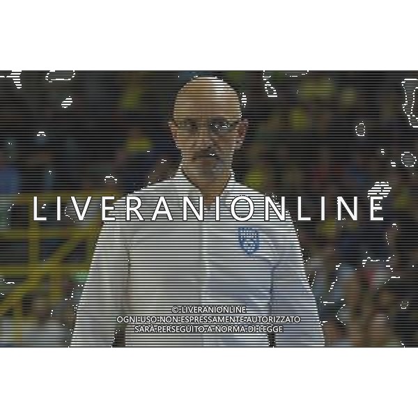 Francesco Vitucci head coach of Happy Casa Brindisi during the match between Tezenis Verona and Happy Casa Brindisi valid for the Italian A1 basketball championship on October 2, 2022 at Pala AGSM-AIM in Verona, Italy FOTO ROBERTO TOMMASINI-AG ALDO LIVERANI SAS