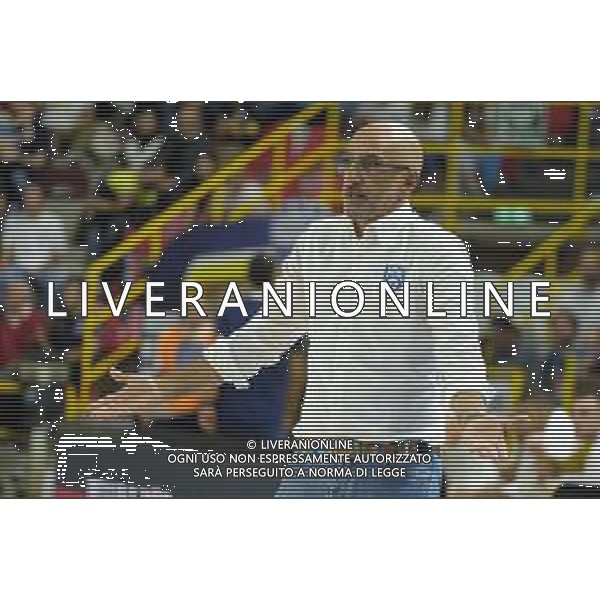 Francesco Vitucci head coach of Happy Casa Brindisi during the match between Tezenis Verona and Happy Casa Brindisi valid for the Italian A1 basketball championship on October 2, 2022 at Pala AGSM-AIM in Verona, Italy FOTO ROBERTO TOMMASINI-AG ALDO LIVERANI SAS