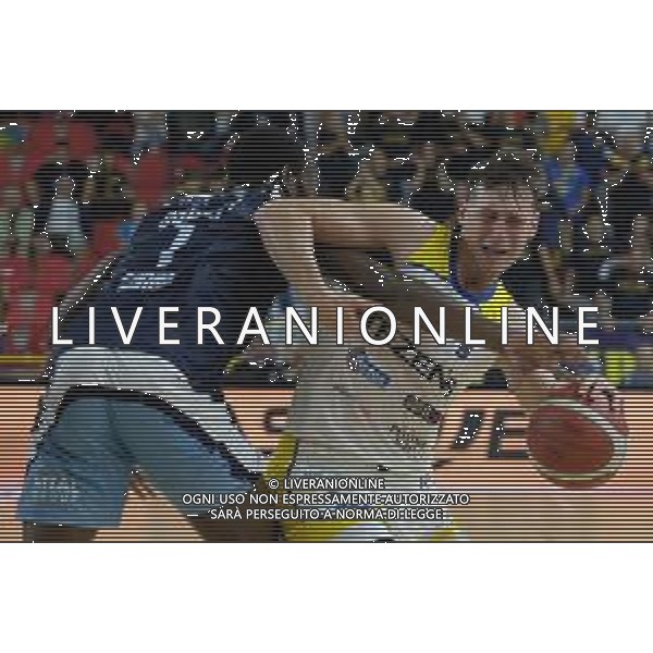 Davide Casarin - Tezenis Verona during the match between Tezenis Verona and Happy Casa Brindisi valid for the Italian A1 basketball championship on October 2, 2022 at Pala AGSM-AIM in Verona, Italy FOTO ROBERTO TOMMASINI-AG ALDO LIVERANI SAS