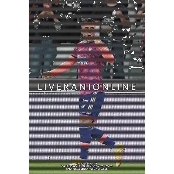 Torino 02.10.2022 Allianz Stadium ©Manuela Viganti/Agenzia Aldo Liverani Juventus vs Bologna Campionato Calcio Serie A TIM 2022/2023 8a giornata Nella foto: esultanza filip kostic dopo il gol /AGENZIA ALDO LIVERANI SAS