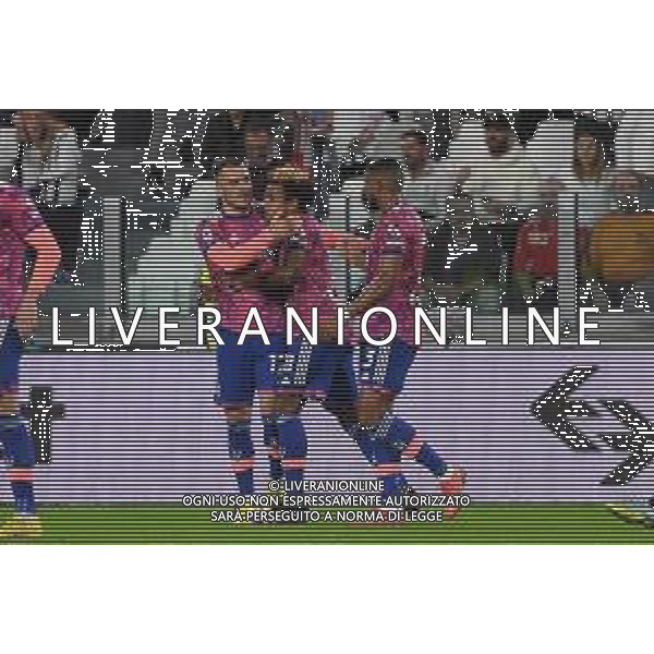 Torino 02.10.2022 Allianz Stadium ©Manuela Viganti/Agenzia Aldo Liverani Juventus vs Bologna Campionato Calcio Serie A TIM 2022/2023 8a giornata Nella foto: esultanza juventus dopo il gol di filip kostic /AGENZIA ALDO LIVERANI SAS