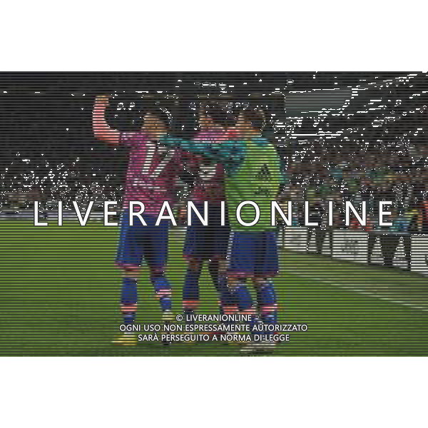 Torino 02.10.2022 Allianz Stadium ©Manuela Viganti/Agenzia Aldo Liverani Juventus vs Bologna Campionato Calcio Serie A TIM 2022/2023 8a giornata Nella foto: esultanza juventus dopo il gol di dusan vlahovic /AGENZIA ALDO LIVERANI SAS