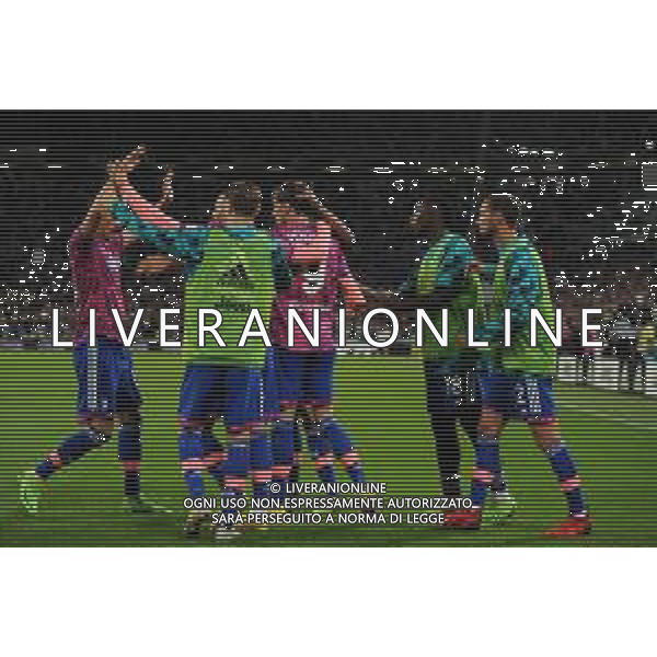 Torino 02.10.2022 Allianz Stadium ©Manuela Viganti/Agenzia Aldo Liverani Juventus vs Bologna Campionato Calcio Serie A TIM 2022/2023 8a giornata Nella foto: esultanza juventus dopo il gol di dusan vlahovic /AGENZIA ALDO LIVERANI SAS