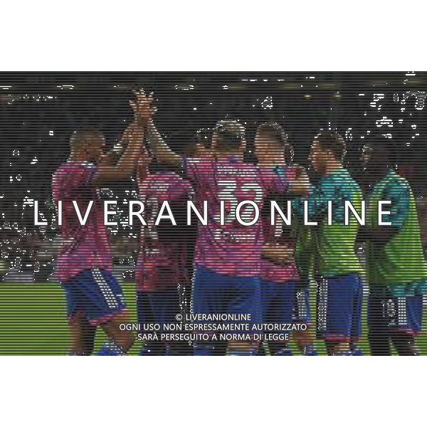 Torino 02.10.2022 Allianz Stadium ©Manuela Viganti/Agenzia Aldo Liverani Juventus vs Bologna Campionato Calcio Serie A TIM 2022/2023 8a giornata Nella foto: esultanza juventus dopo il gol di arkadiusz milik