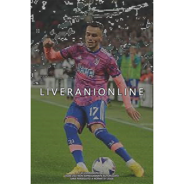 Torino 02.10.2022 Allianz Stadium ©Manuela Viganti/Agenzia Aldo Liverani Juventus vs Bologna Campionato Calcio Serie A TIM 2022/2023 8a giornata Nella foto: filip kostic