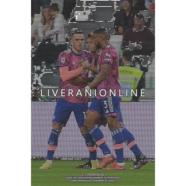 Torino 02.10.2022 Allianz Stadium ©Manuela Viganti/Agenzia Aldo Liverani Juventus vs Bologna Campionato Calcio Serie A TIM 2022/2023 8a giornata Nella foto: esultanza juventus dopo il gol di filip kostic
