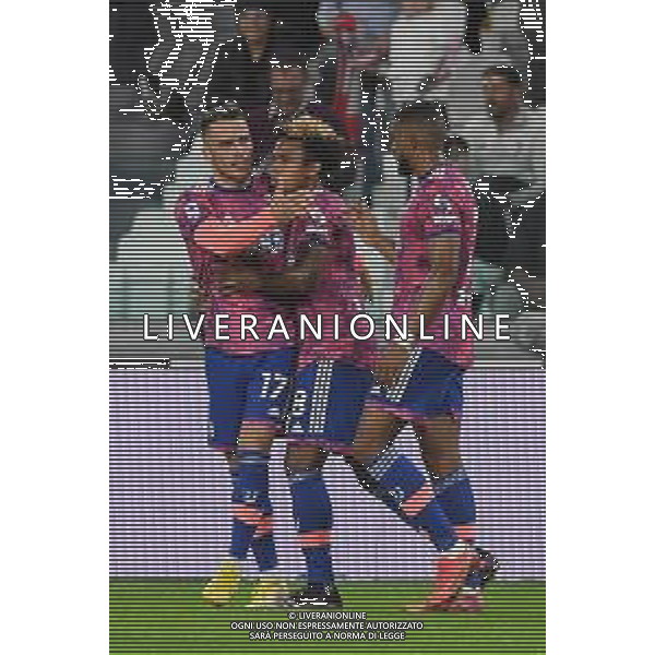 Torino 02.10.2022 Allianz Stadium ©Manuela Viganti/Agenzia Aldo Liverani Juventus vs Bologna Campionato Calcio Serie A TIM 2022/2023 8a giornata Nella foto: esultanza juventus dopo il gol di filip kostic