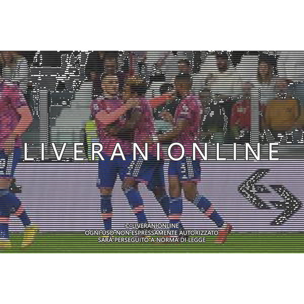 Torino 02.10.2022 Allianz Stadium ©Manuela Viganti/Agenzia Aldo Liverani Juventus vs Bologna Campionato Calcio Serie A TIM 2022/2023 8a giornata Nella foto: esultanza juventus dopo il gol di filip kostic