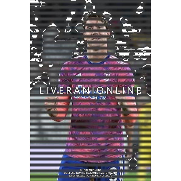 Torino 02.10.2022 Allianz Stadium ©Manuela Viganti/Agenzia Aldo Liverani Juventus vs Bologna Campionato Calcio Serie A TIM 2022/2023 8a giornata Nella foto: esultanza dusan vlahovic dopo il gol