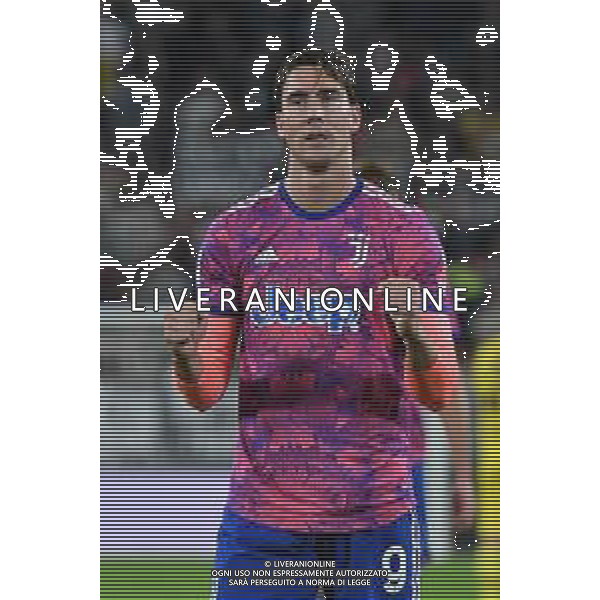 Torino 02.10.2022 Allianz Stadium ©Manuela Viganti/Agenzia Aldo Liverani Juventus vs Bologna Campionato Calcio Serie A TIM 2022/2023 8a giornata Nella foto: esultanza dusan vlahovic dopo il gol
