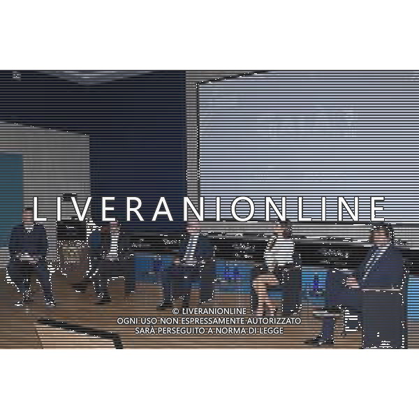 TVRG Photocall conferenza stampa Gala\' Calcio nella foto un momento della conferenza stampa Milano 03-10-2022 Photocall in occasione della conferenza stampa di presentazione del Gala\' del Calcio foto Roberto Garavaglia/ag. Aldo Liverani sas/AGENZIA ALDO LIVERANI SAS