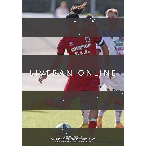 U.S. FIORENZUOLA - A.C. REGGIANA CAMPIONATO CALCIO SERIE BKT 02.10.2022 NELLA FOTO RICCARDO STRONATI (FIORENZUOLA) ©SANTANDREA/AGENZIA ALDO LIVERANI SAS