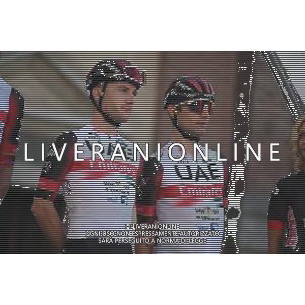 03-10-2022 Coppa Bernocchi; 2022, Uae Emirates; Hirschi, Marc; Ulissi, Diego; Legnano; ©SIROTTI/AGENZIA ALDO LIVERANI SAS