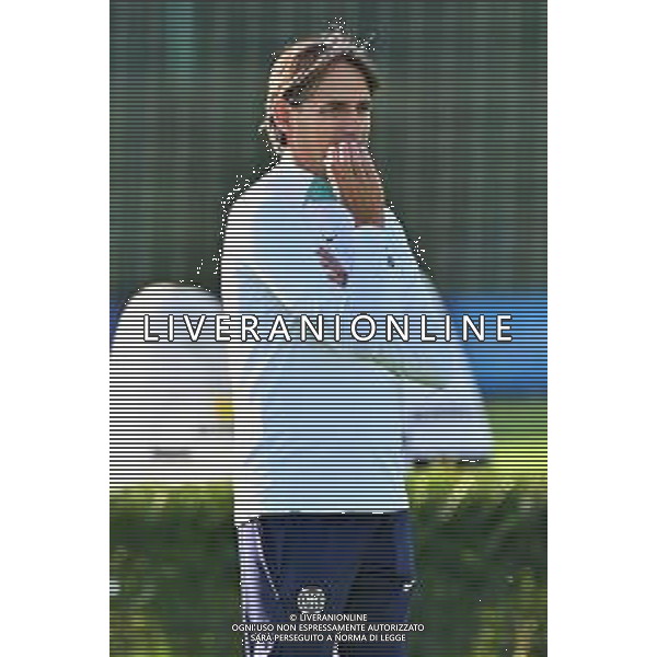 TVRG Allenamento Inter nella foto Simone Inzaghi allenatore Inter Appiano Gentile (CO) 03-10-2022 Centro sportivo Suning in memoria di Angelo Moratti Allenamento Inter in preparazione della gara contro il Barcellona valevole per la 3a giornata del gruppo C della fase a gironi della UEFA Champions League foto Roberto Garavaglia/ag. Aldo Liverani sas/AGENZIA ALDO LIVERANI SAS