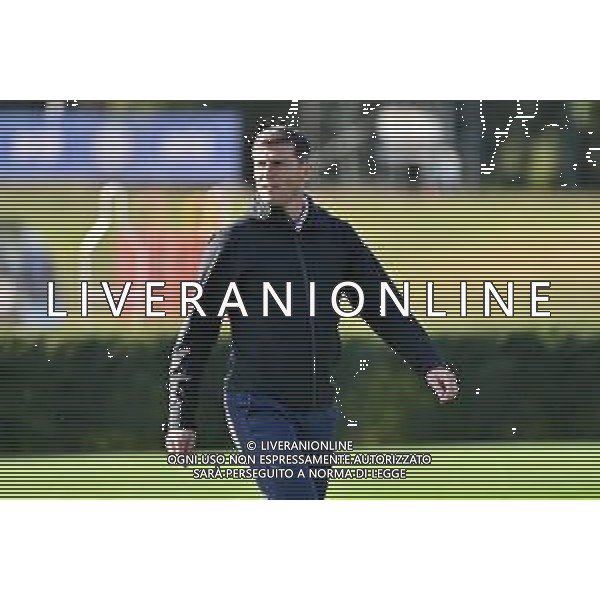 TVRG Allenamento Inter nella foto Javier Zanetti vicepresidente Inter presente all\'allenamento Appiano Gentile (CO) 03-10-2022 Centro sportivo Suning in memoria di Angelo Moratti Allenamento Inter in preparazione della gara contro il Barcellona valevole per la 3a giornata del gruppo C della fase a gironi della UEFA Champions League foto Roberto Garavaglia/ag. Aldo Liverani sas/AGENZIA ALDO LIVERANI SAS