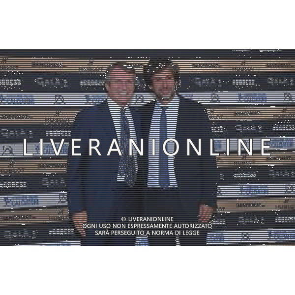 TVRG Photocall conferenza stampa Gala\' Calcio nella foto Alessandro Spada SX presidente Assolombarda e Demetrio Albertini DX Milano 03-10-2022 Photocall in occasione della conferenza stampa di presentazione del Gala\' del Calcio foto Roberto Garavaglia/ag. Aldo Liverani sas/AGENZIA ALDO LIVERANI SAS