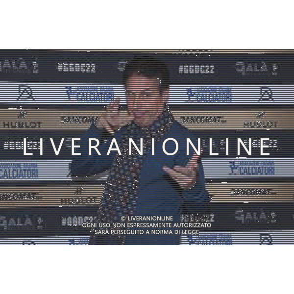 TVRG Photocall conferenza stampa Gala\' Calcio nella foto Raul Cremona comico e conduttore del Gran Gala’ del Calcio 2022 Milano 03-10-2022 Photocall in occasione della conferenza stampa di presentazione del Gala\' del Calcio foto Roberto Garavaglia/ag. Aldo Liverani sas/AGENZIA ALDO LIVERANI SAS