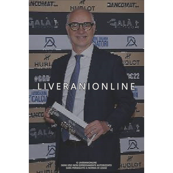 TVRG Photocall conferenza stampa Gala\' Calcio nella foto Gianni Grazioli direttore generale AIC Associazione Italiana Calciatori Milano 03-10-2022 Photocall in occasione della conferenza stampa di presentazione del Gala\' del Calcio foto Roberto Garavaglia/ag. Aldo Liverani sas/AGENZIA ALDO LIVERANI SAS