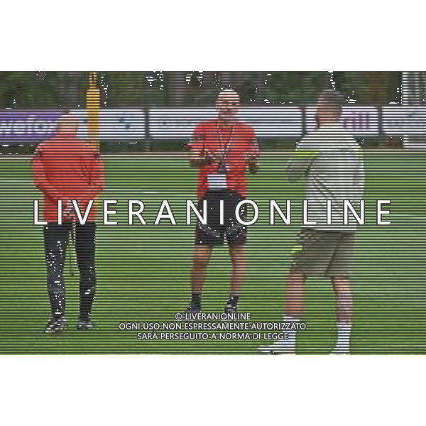 TVRG Allenamento Milan nella foto Stefano Pioli allenatore Milan Carnago (VA) 04-10-2022 Centro sportivo Milanello Allenamento Milan in preparazione della gara contro il Chelsea valevole per la 3a giornata del gruppo E della fase a gironi della UEFA Champions League foto Roberto Garavaglia/ag. Aldo Liverani sas