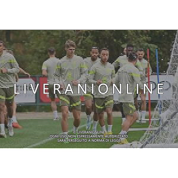 TVRG Allenamento Milan nella foto Charles de Ketelaere (Milan) SX e Sergino Gianni Dest (Milan) DX Carnago (VA) 04-10-2022 Centro sportivo Milanello Allenamento Milan in preparazione della gara contro il Chelsea valevole per la 3a giornata del gruppo E della fase a gironi della UEFA Champions League foto Roberto Garavaglia/ag. Aldo Liverani sas