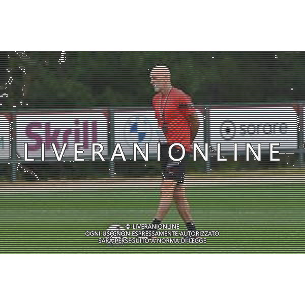 TVRG Allenamento Milan nella foto Stefano Pioli allenatore Milan Carnago (VA) 04-10-2022 Centro sportivo Milanello Allenamento Milan in preparazione della gara contro il Chelsea valevole per la 3a giornata del gruppo E della fase a gironi della UEFA Champions League foto Roberto Garavaglia/ag. Aldo Liverani sas