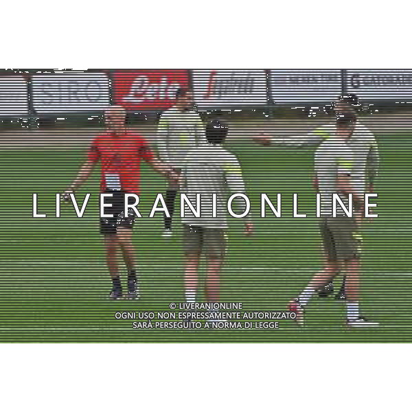 TVRG Allenamento Milan nella foto Stefano Pioli allenatore Milan Carnago (VA) 04-10-2022 Centro sportivo Milanello Allenamento Milan in preparazione della gara contro il Chelsea valevole per la 3a giornata del gruppo E della fase a gironi della UEFA Champions League foto Roberto Garavaglia/ag. Aldo Liverani sas