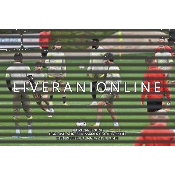 TVRG Allenamento Milan nella foto un momento dell\'allenamento Carnago (VA) 04-10-2022 Centro sportivo Milanello Allenamento Milan in preparazione della gara contro il Chelsea valevole per la 3a giornata del gruppo E della fase a gironi della UEFA Champions League foto Roberto Garavaglia/ag. Aldo Liverani sas