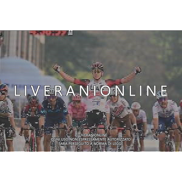 04-10-2022 Tre Valli Varesine; 2022, Uae Emirates; 2022, Movistar; Pogacar, Tadej; Valverde, Alejandro; Varese; ©SIROTTI/AGENZIA ALDO LIVERANI SAS