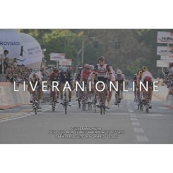 04-10-2022 Tre Valli Varesine; 2022, Uae Emirates; 2022, Movistar; 2022, Bora - Hansgrohe; Pogacar, Tadej; Valverde, Alejandro; Higuita, Sergio; Varese; ©SIROTTI/AGENZIA ALDO LIVERANI SAS