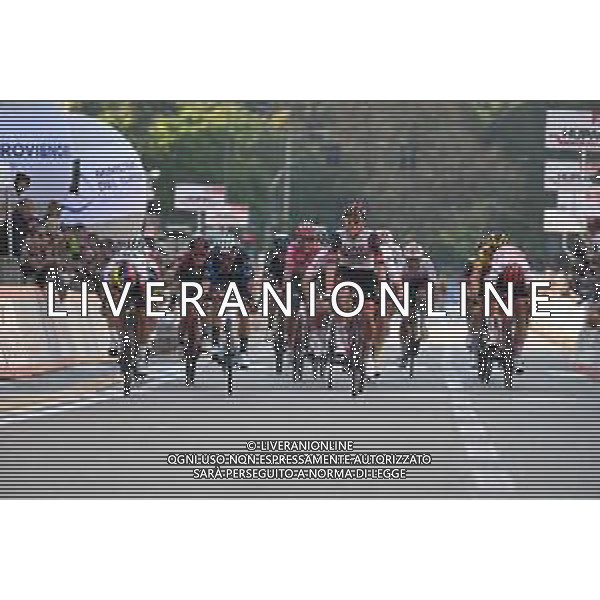 04-10-2022 Tre Valli Varesine; 2022, Uae Emirates; 2022, Movistar; 2022, Bora - Hansgrohe; Pogacar, Tadej; Valverde, Alejandro; Higuita, Sergio; Varese; ©SIROTTI/AGENZIA ALDO LIVERANI SAS
