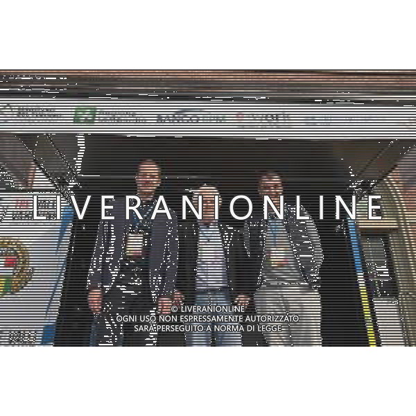04-10-2022 Tre Valli Varesine; 2022, Drone Hopper - Androni; Prudhomme, Christian; Savio, Gianni; Guillen, Javier; Busto Arsizio; ©SIROTTI/AGENZIA ALDO LIVERANI SAS