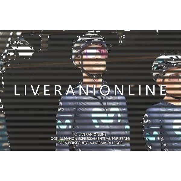 04-10-2022 Tre Valli Varesine; 2022, Movistar; Valverde, Alejandro; Busto Arsizio; ©SIROTTI/AGENZIA ALDO LIVERANI SAS