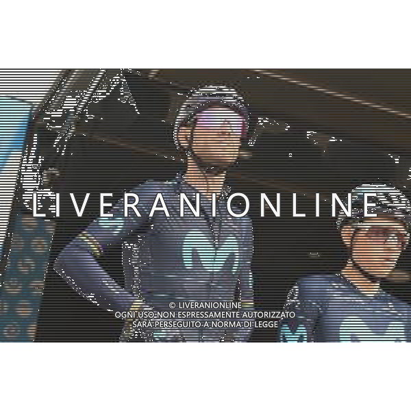 04-10-2022 Tre Valli Varesine; 2022, Movistar; Valverde, Alejandro; Busto Arsizio; ©SIROTTI/AGENZIA ALDO LIVERANI SAS